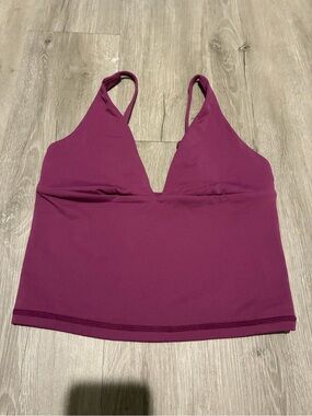 Set Active Plum Tank Top